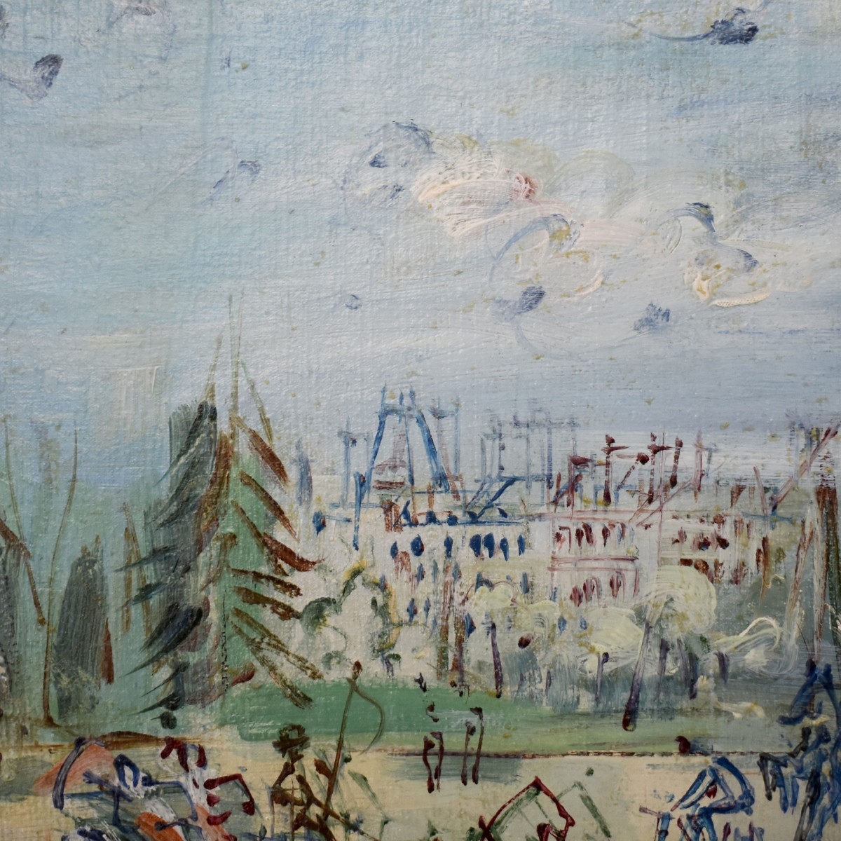 Jean Dufy, French (1888-1964) O/C