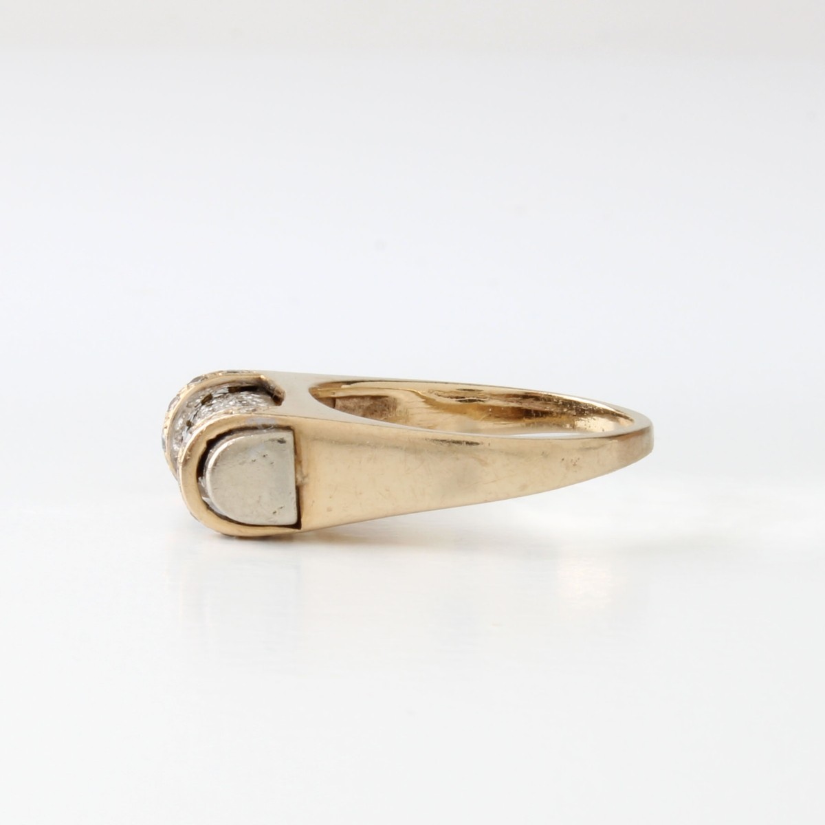 Diamond and 14K Ring