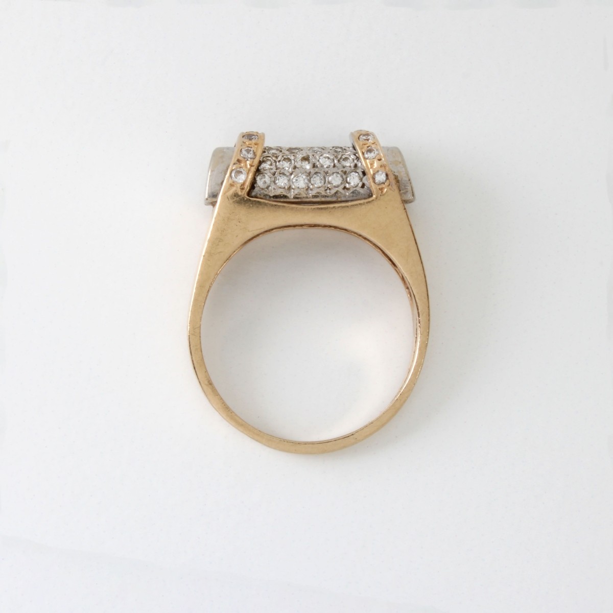 Diamond and 14K Ring