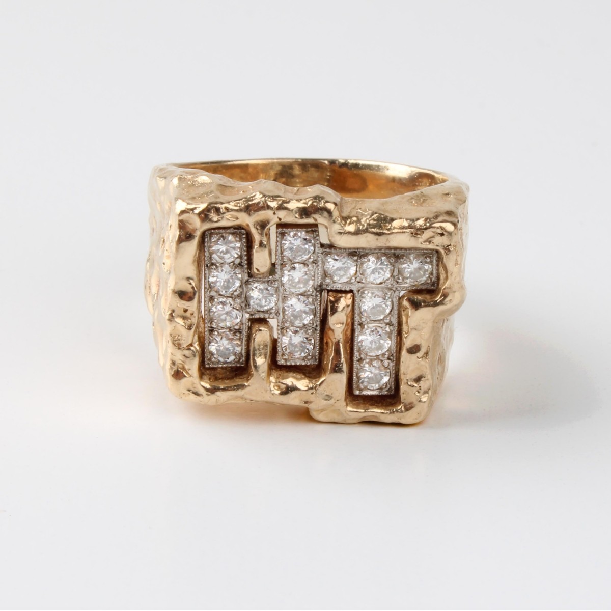 Diamond and 14K Ring