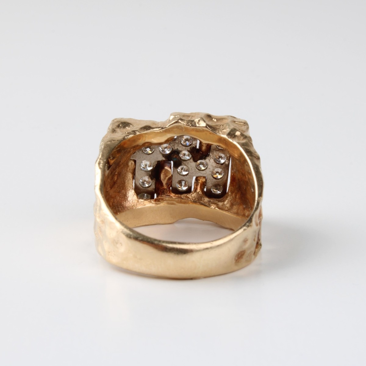Diamond and 14K Ring