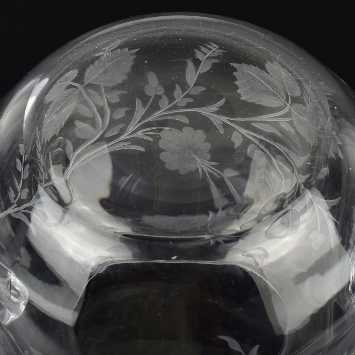 Antique Sinclaire Cut Glass Teapot
