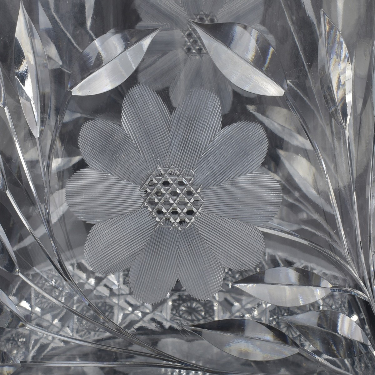 Antique Cut Glass Teapot