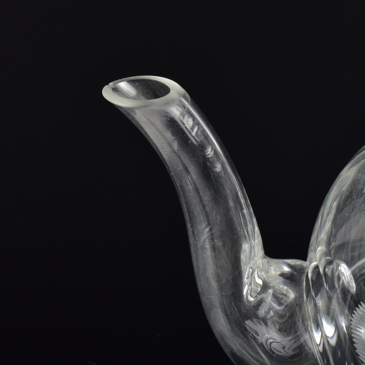 Antique Cut Glass Teapot