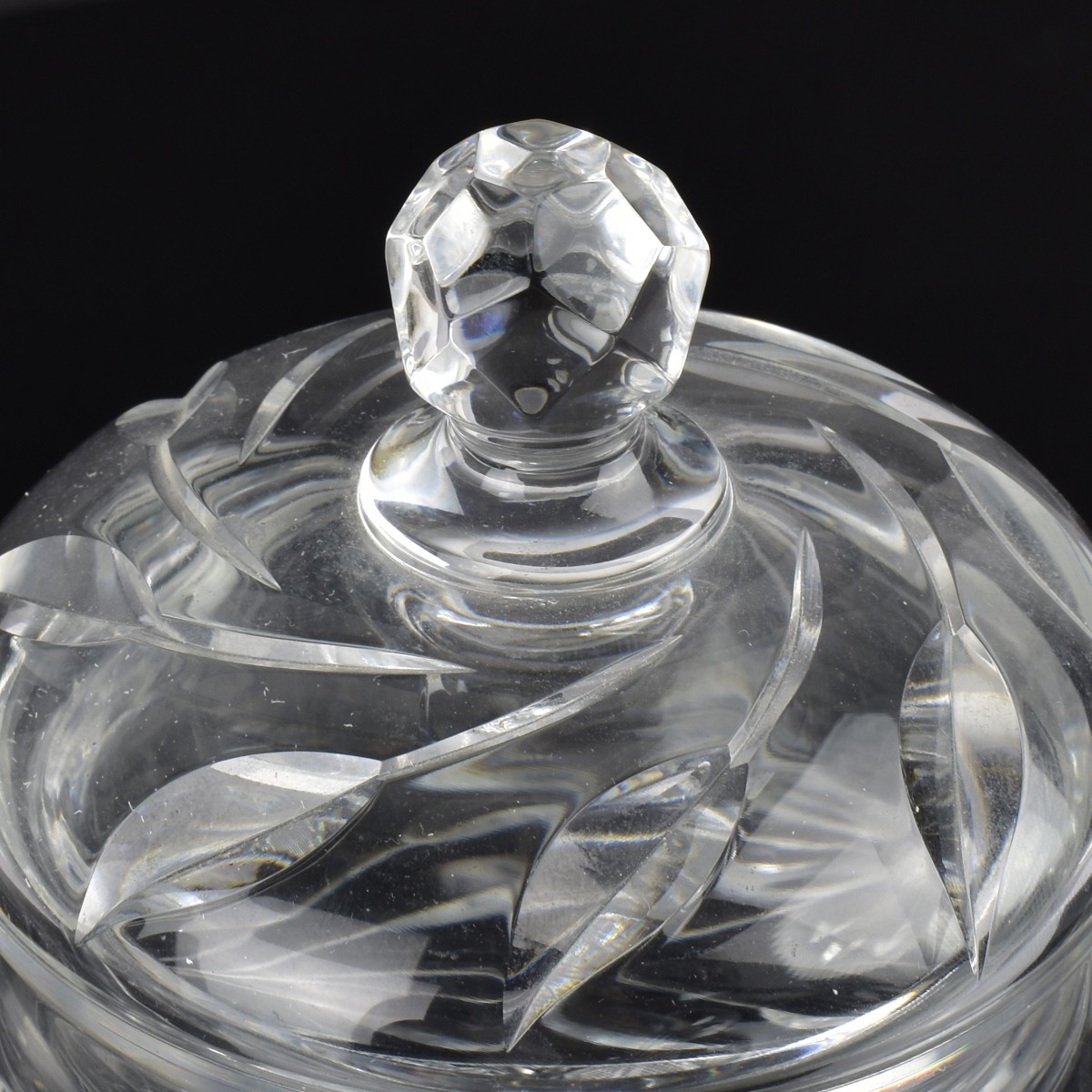 Antique Cut Glass Teapot