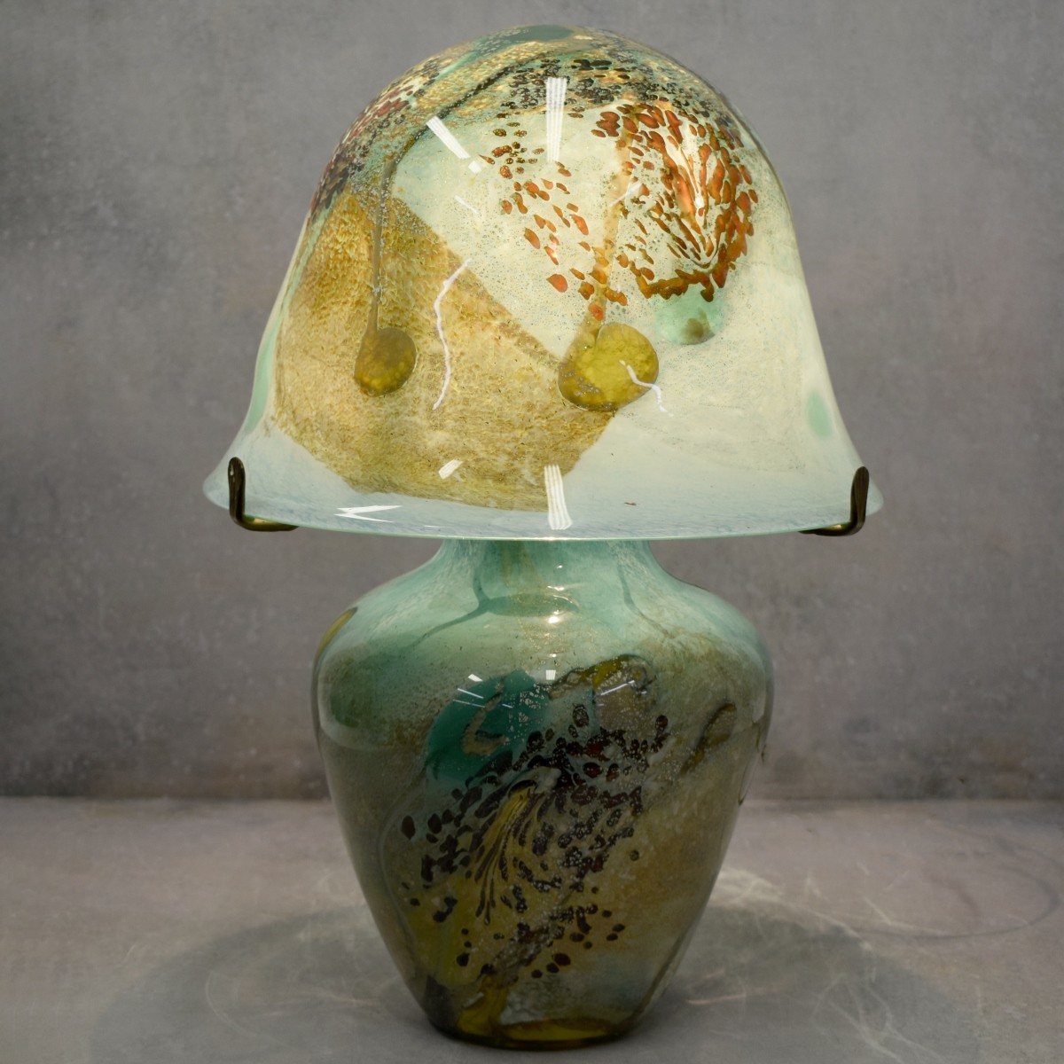 Vintage Venetian Art Glass Table Lamp