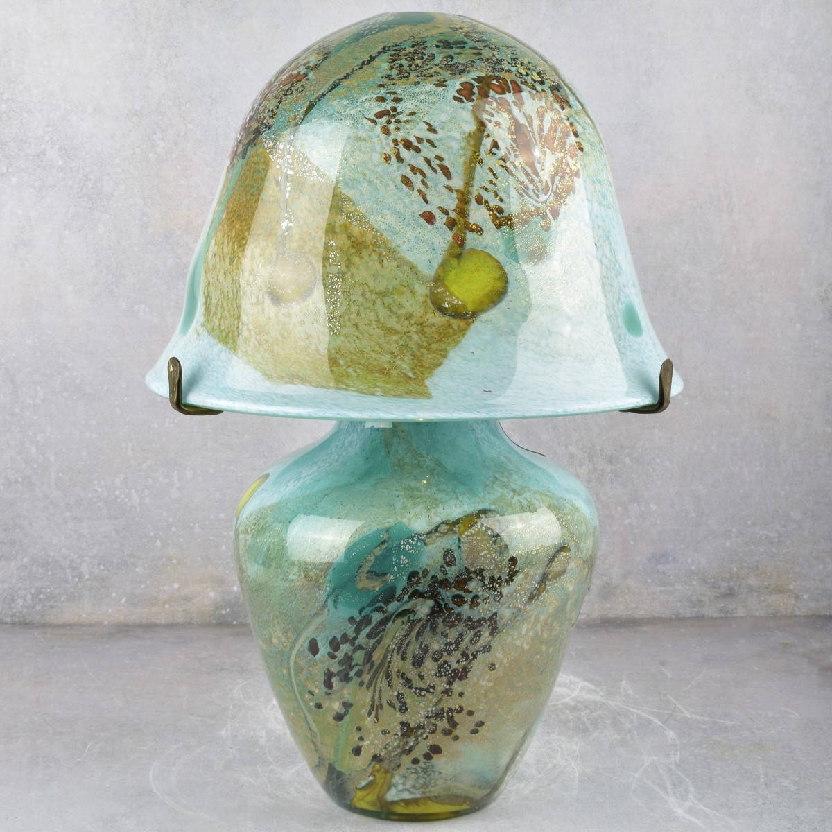 Vintage Venetian Art Glass Table Lamp