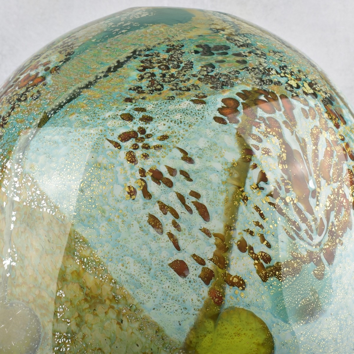 Vintage Venetian Art Glass Table Lamp
