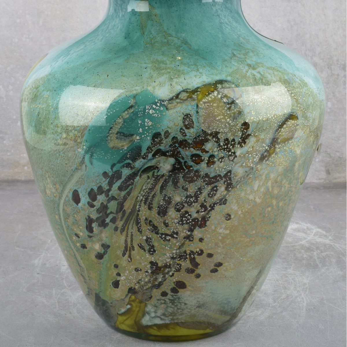 Vintage Venetian Art Glass Table Lamp