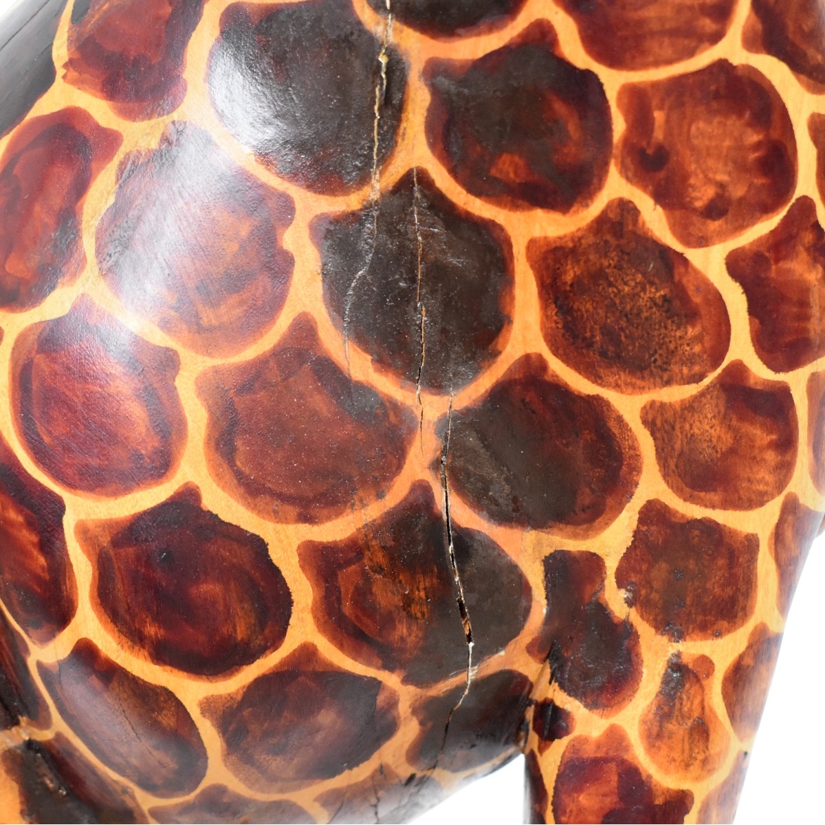 Vintage Carved and Painted Giraffe