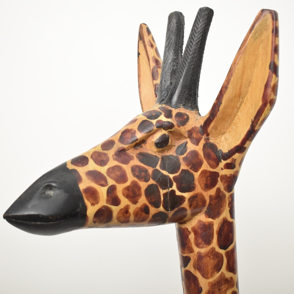 Vintage Carved and Painted Giraffe