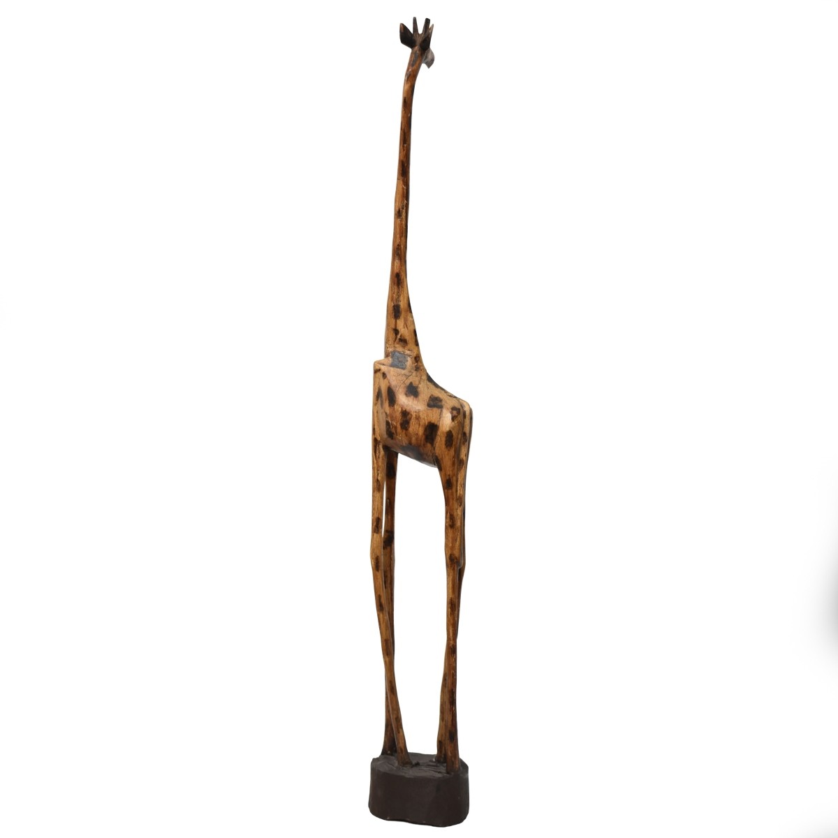 Vintage Carved and Painted Giraffe