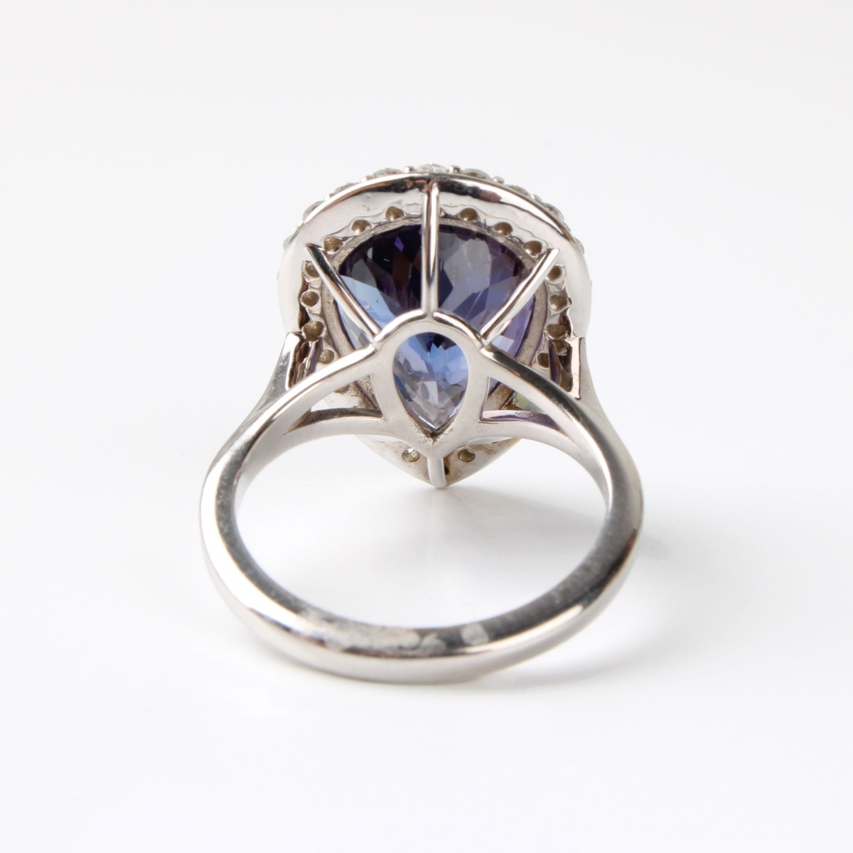 GIA Tanzanite, Diamond and 14K Ring
