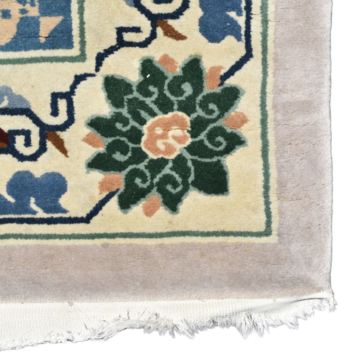 Vintage Chinese Wool Rug