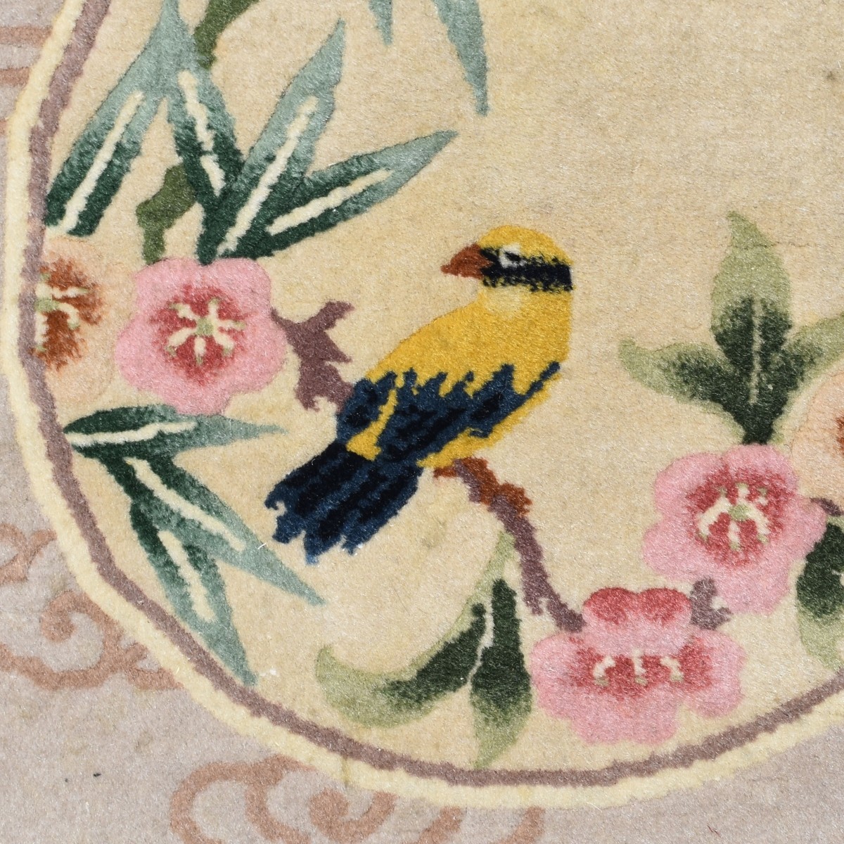 Vintage Chinese Wool Rug