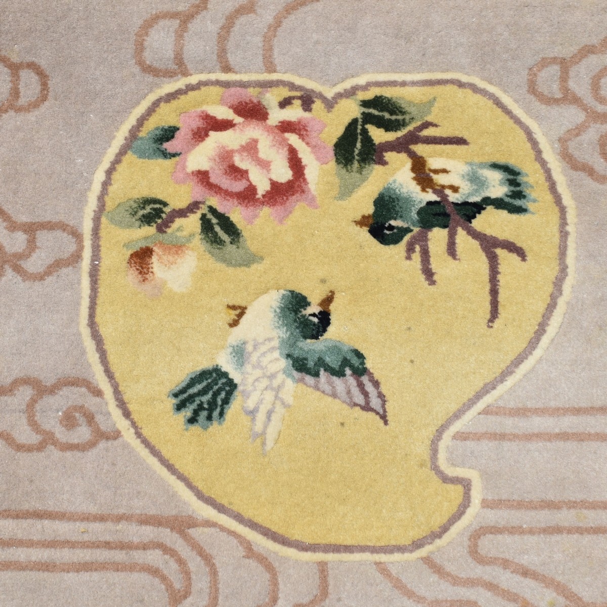Vintage Chinese Wool Rug
