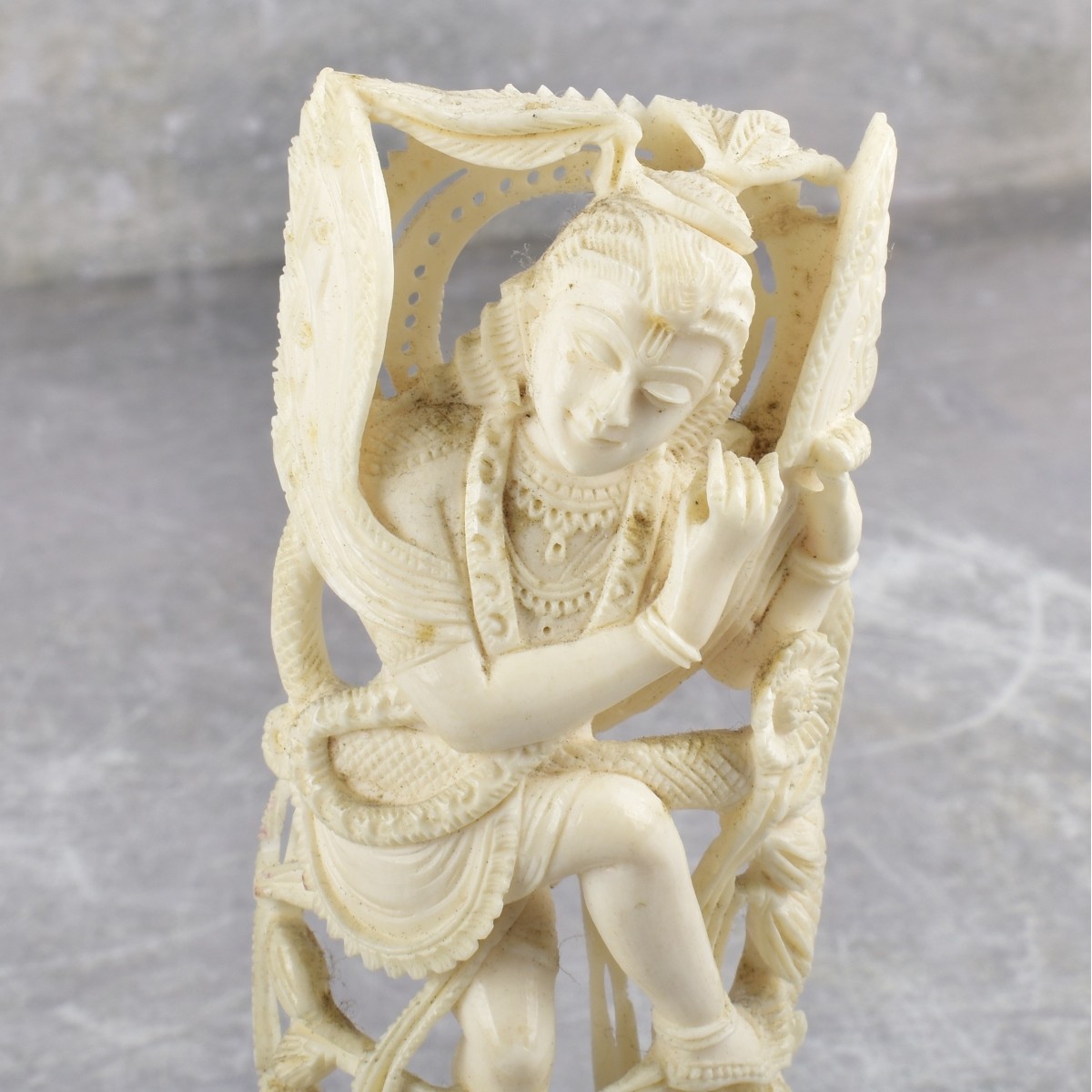 Antique Carved Asian Figures