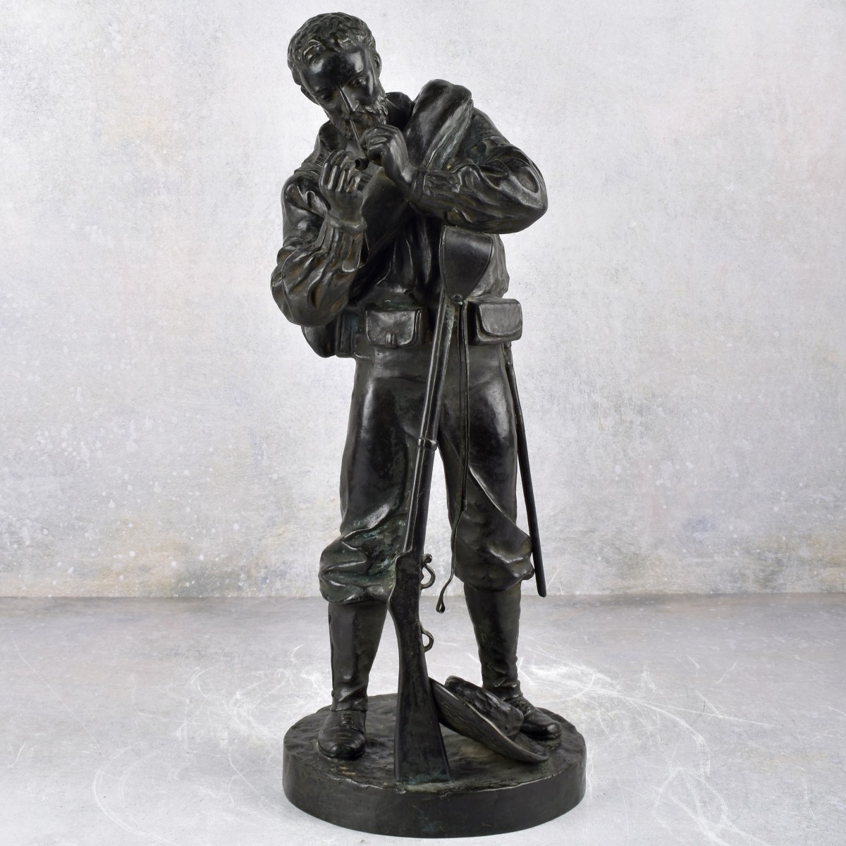Antique Bronze Figural Sculpture