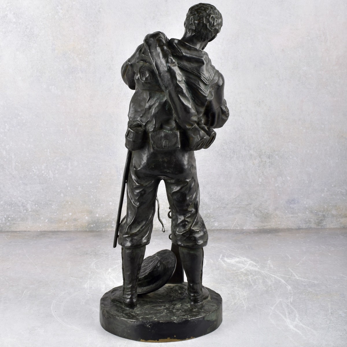 Antique Bronze Figural Sculpture