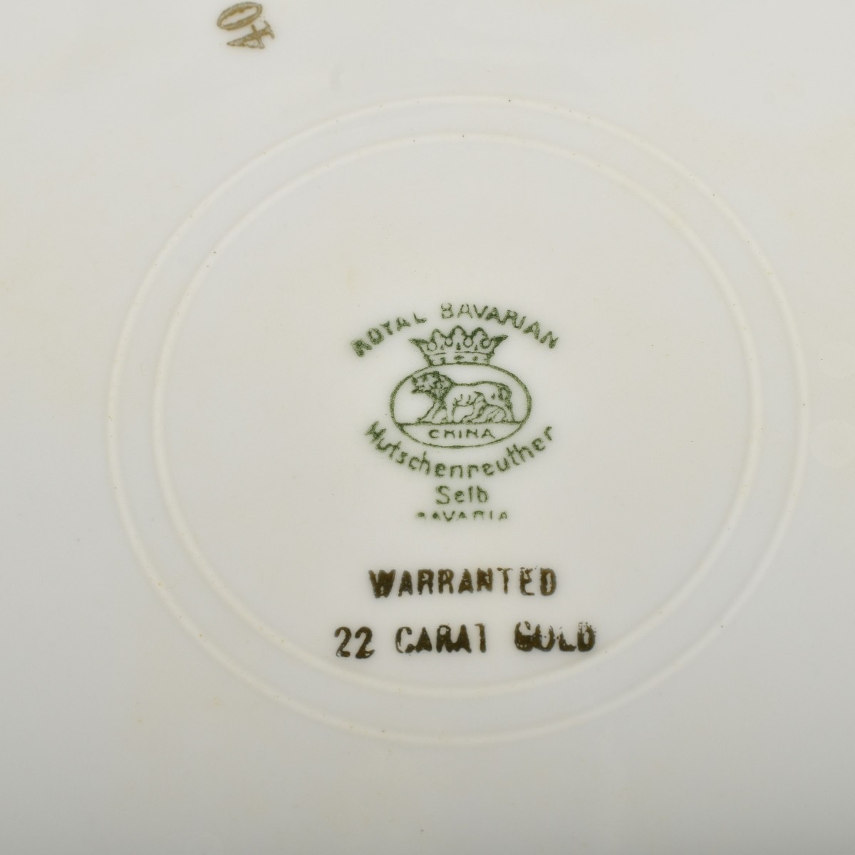Royal Bavarian Hutschenreuther Plates