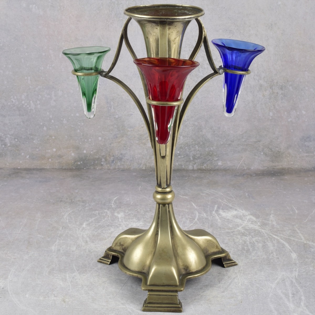 Vintage Silver Plated Epergne