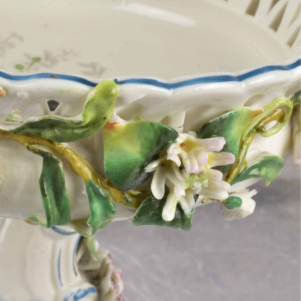 Vintage Figural Porcelain Candy Dish