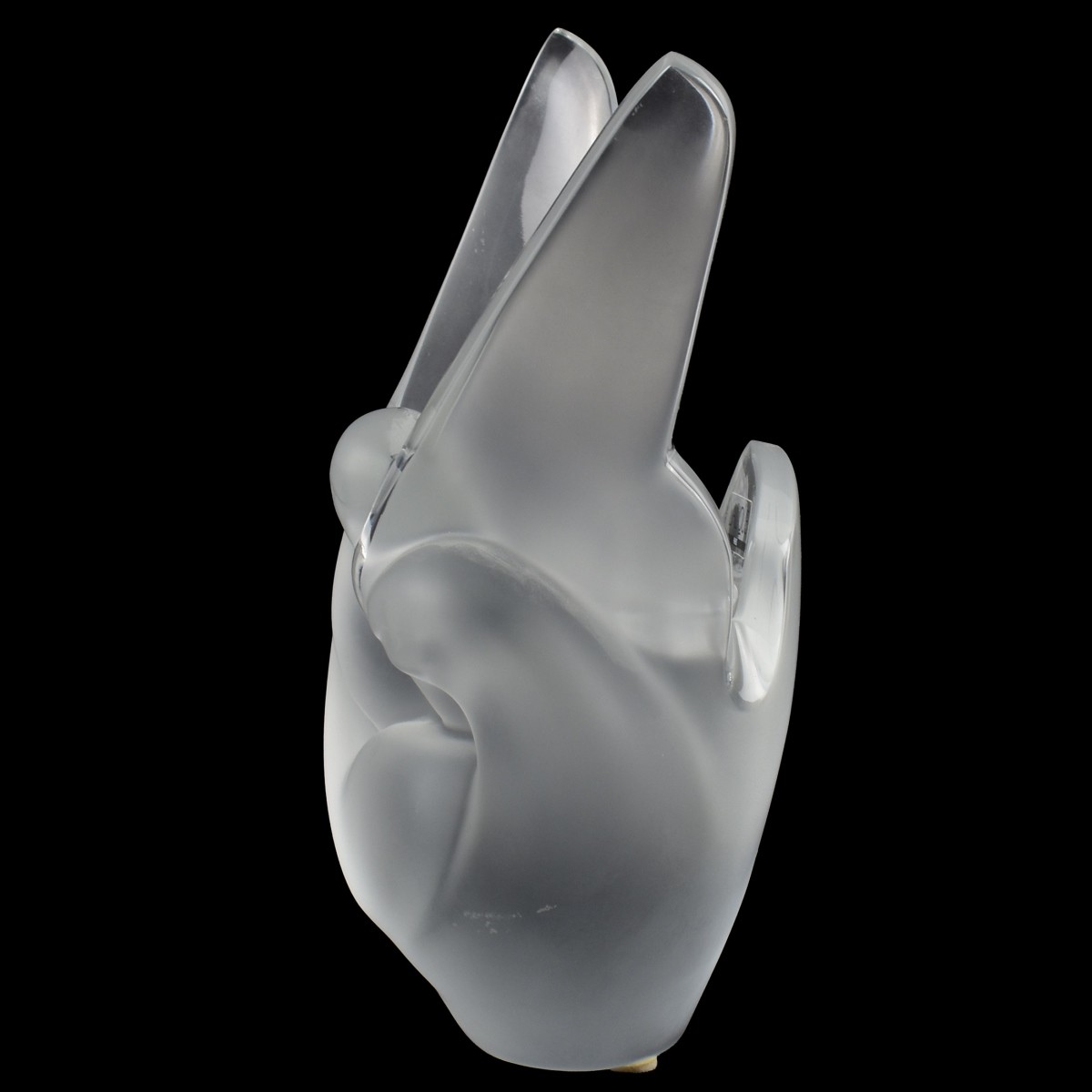 Lalique France Crystal "Sylvie" Vase