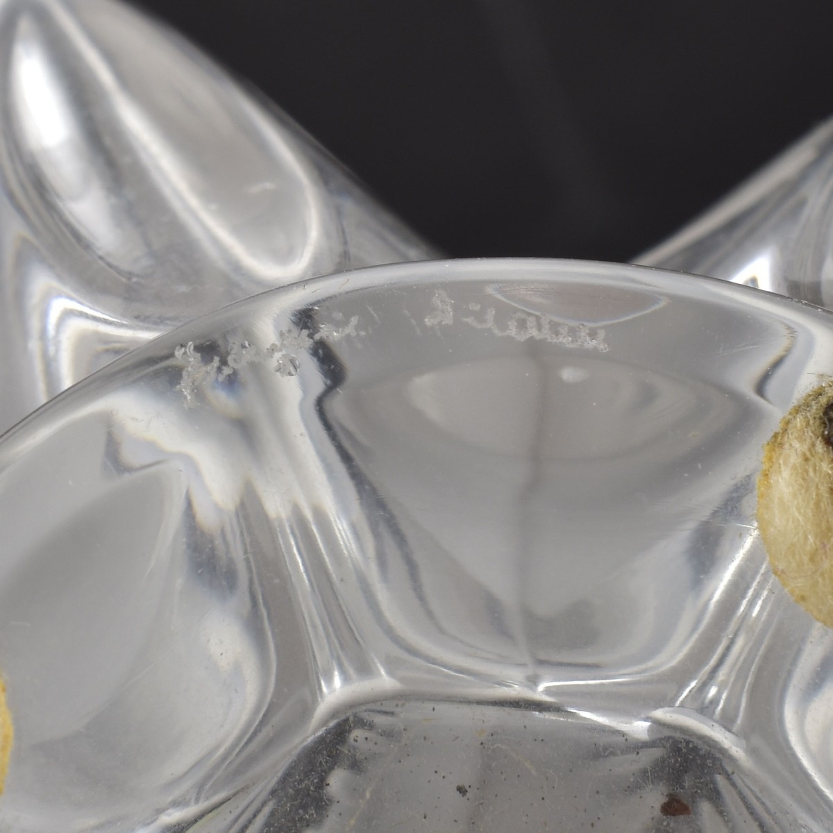 Lalique France Crystal "Soliflore" Vase