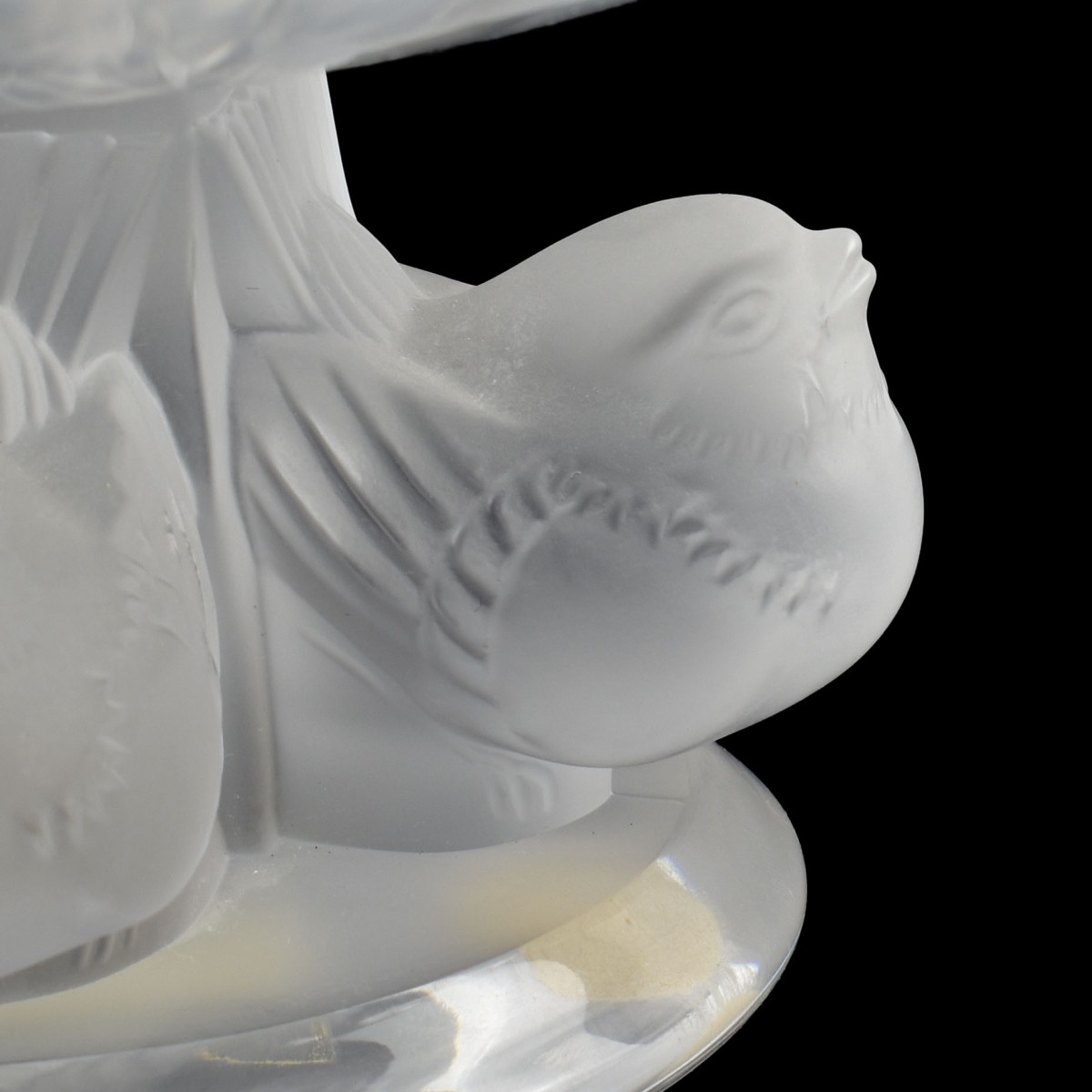 Lalique France Crystal "Nogent" Bowl