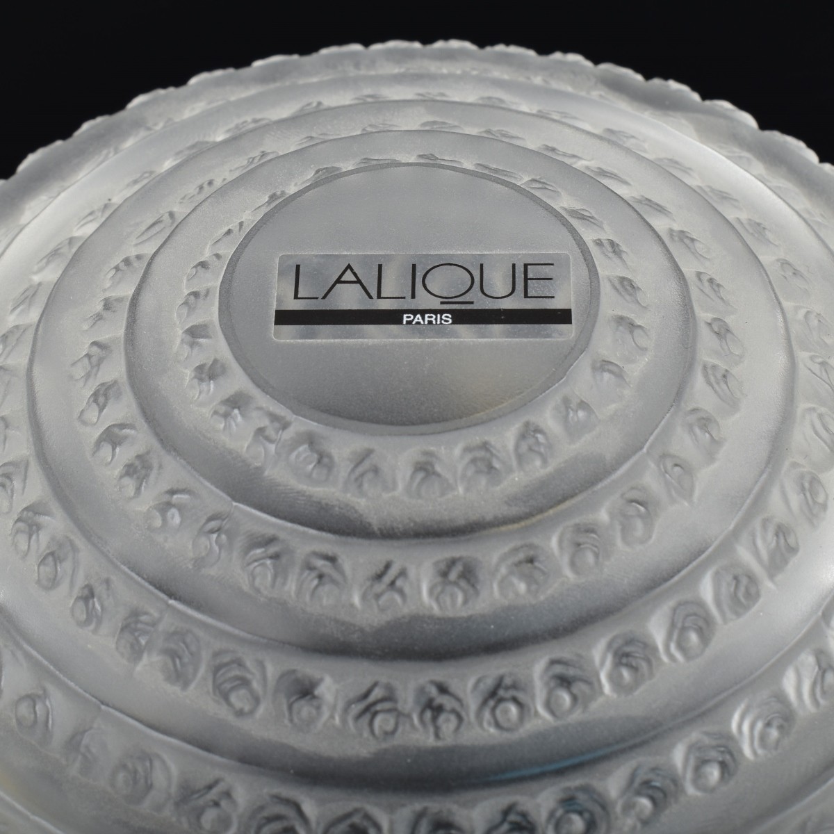 Lalique France Crystal "Enffants" Box