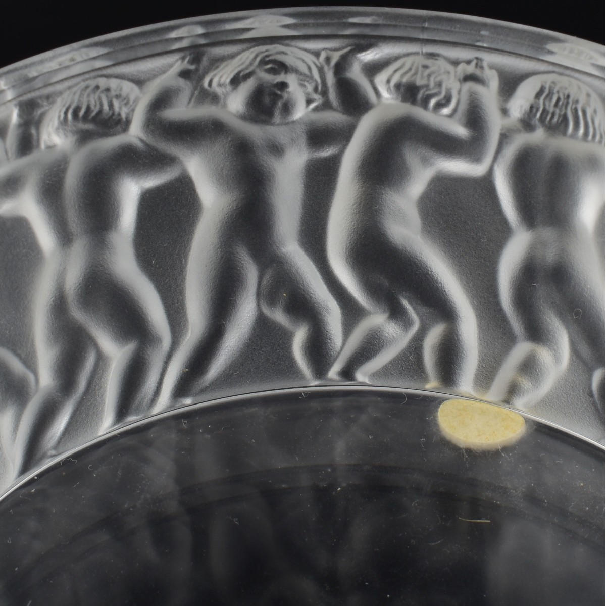 Lalique France Crystal "Enffants" Box
