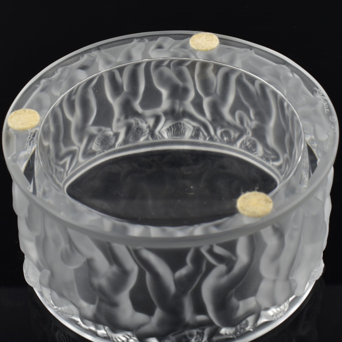 Lalique France Crystal "Enffants" Box