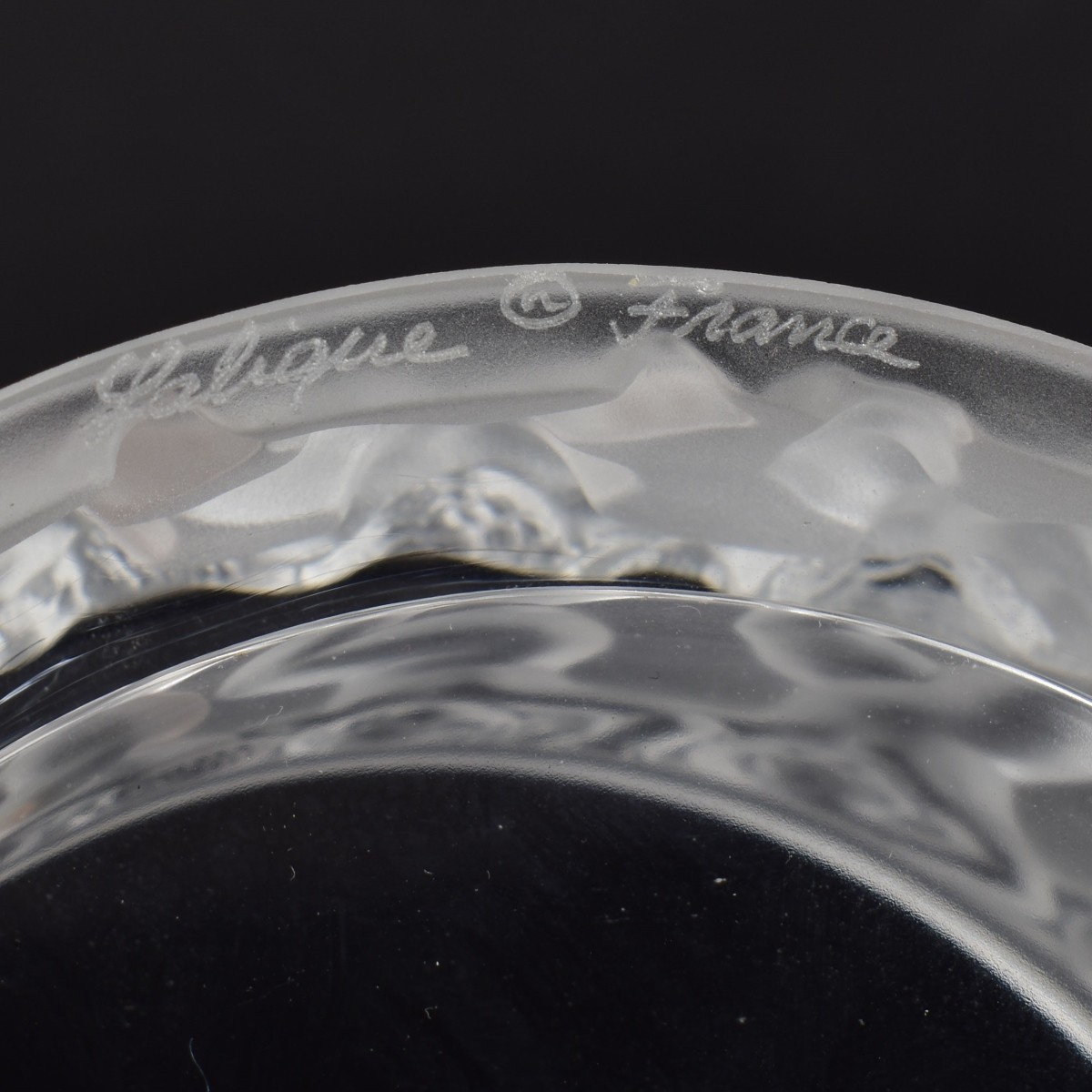 Lalique France Crystal "Enffants" Box