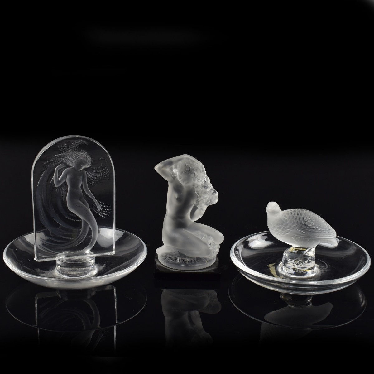 Lalique France Crystal Pieces
