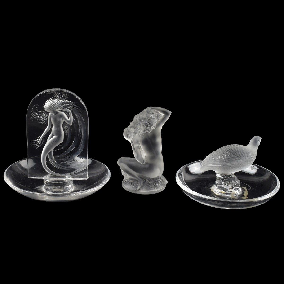 Lalique France Crystal Pieces