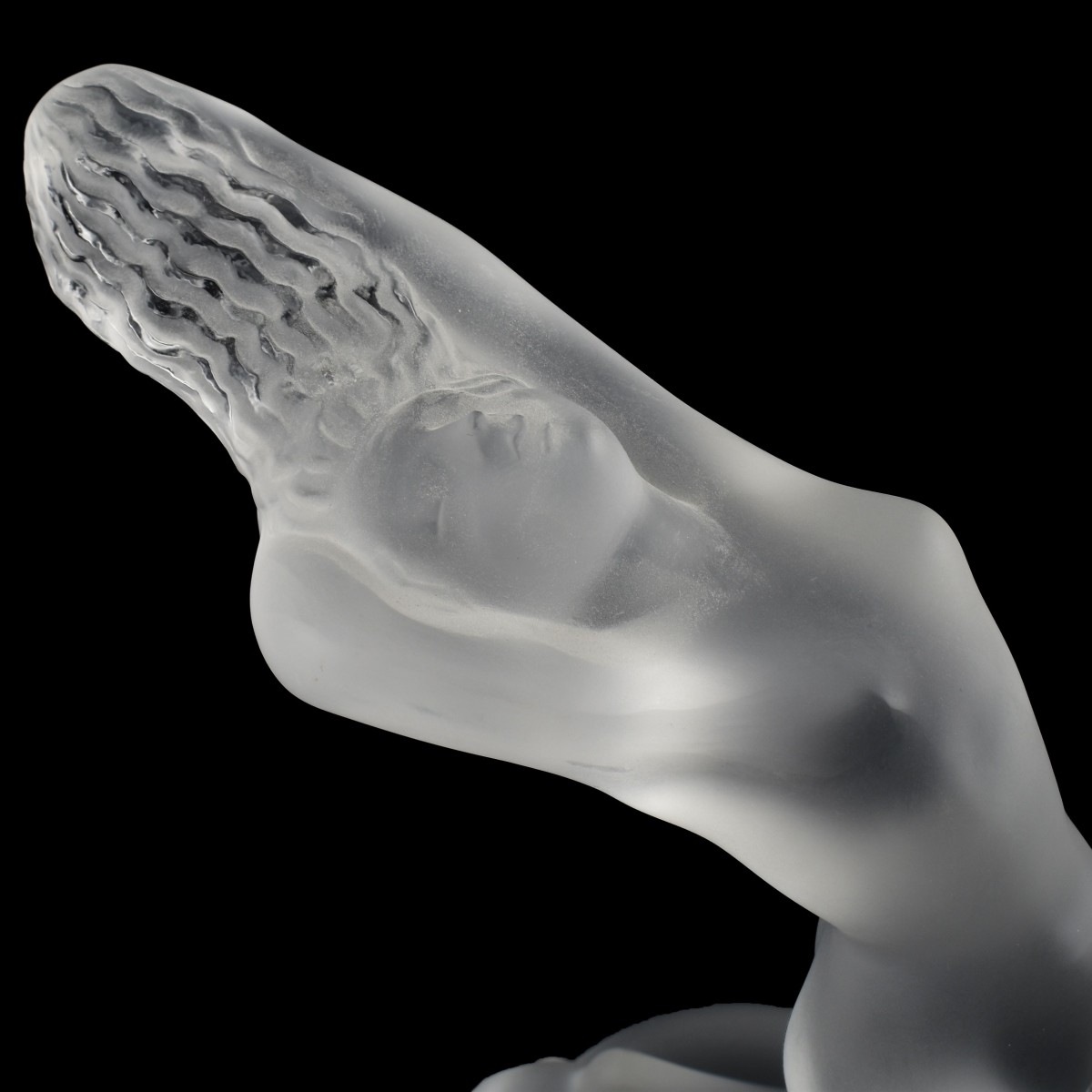 Lalique France Semi-nude Sculptures