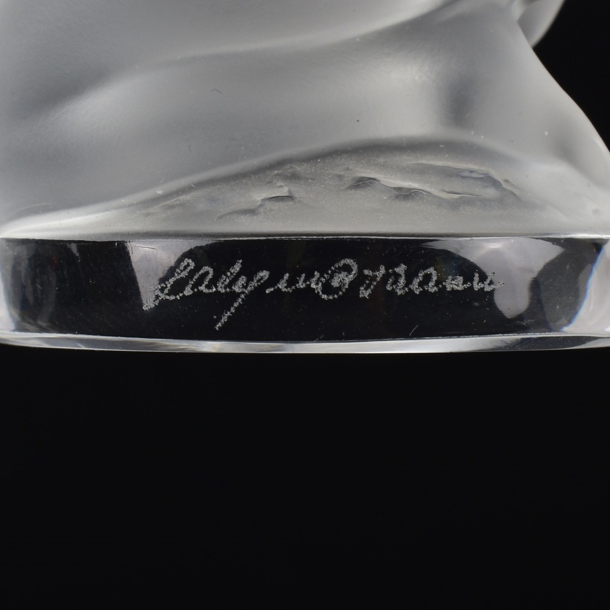 Lalique France Semi-nude Sculptures