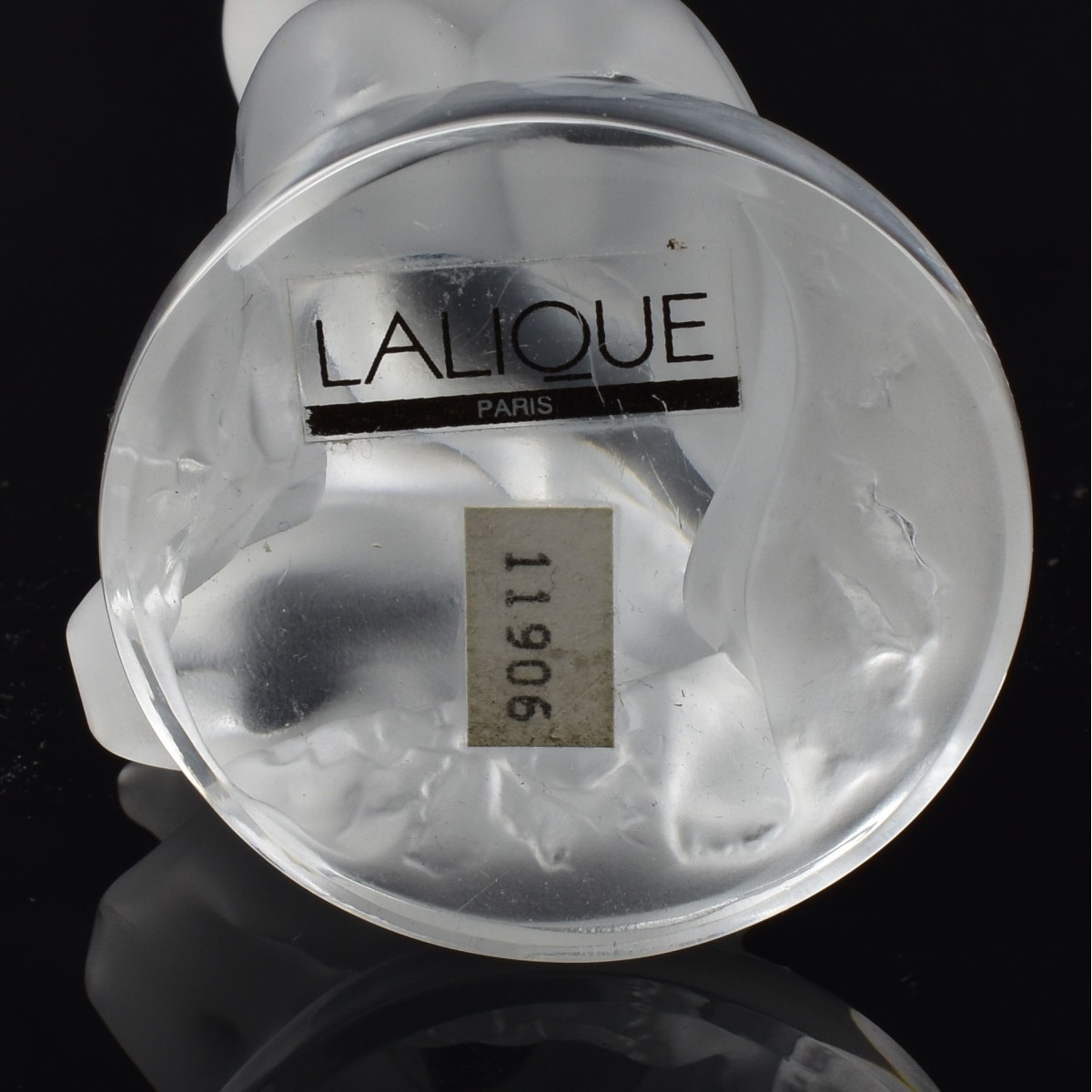 Lalique France Semi-nude Sculptures