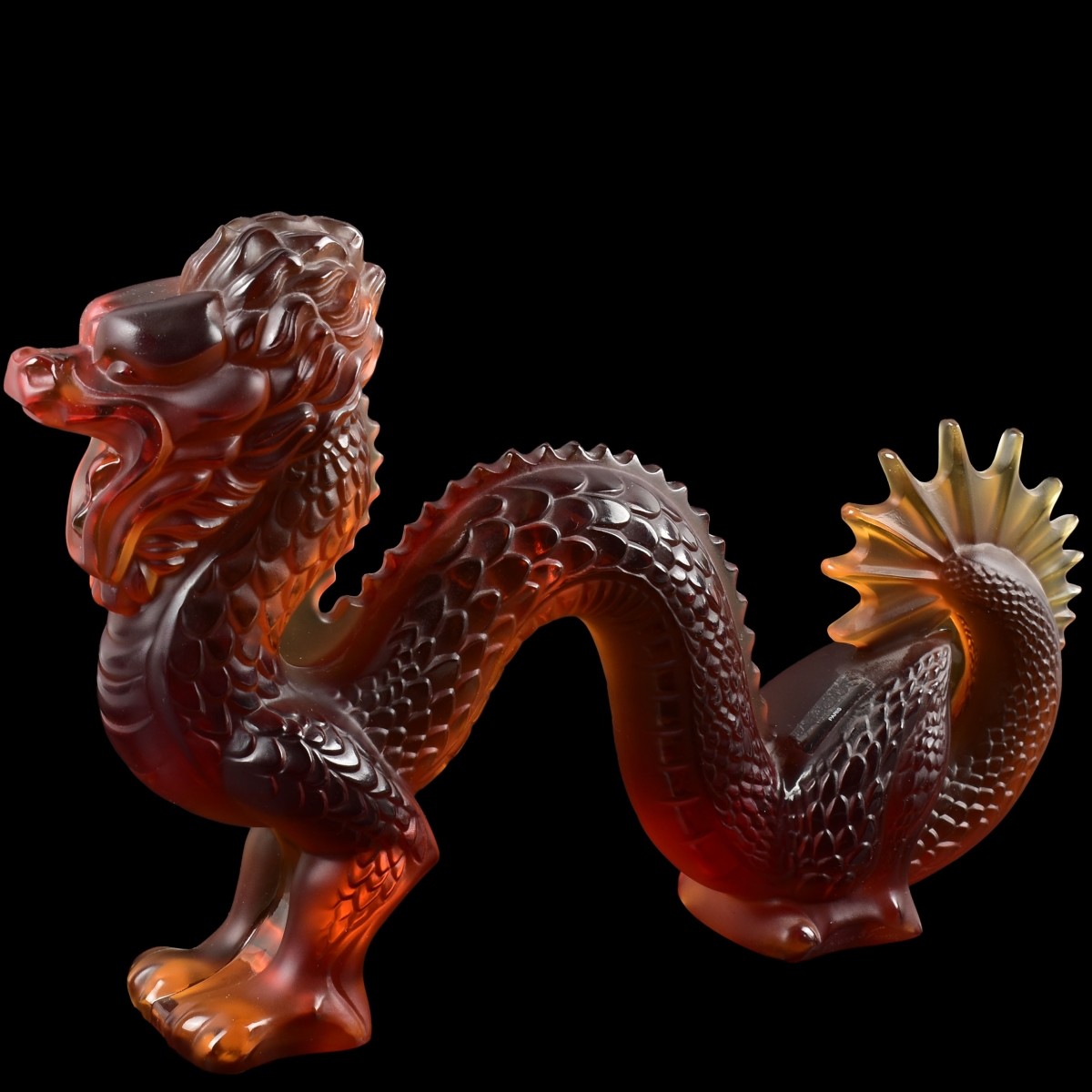 Lalique France Crystal Dragon