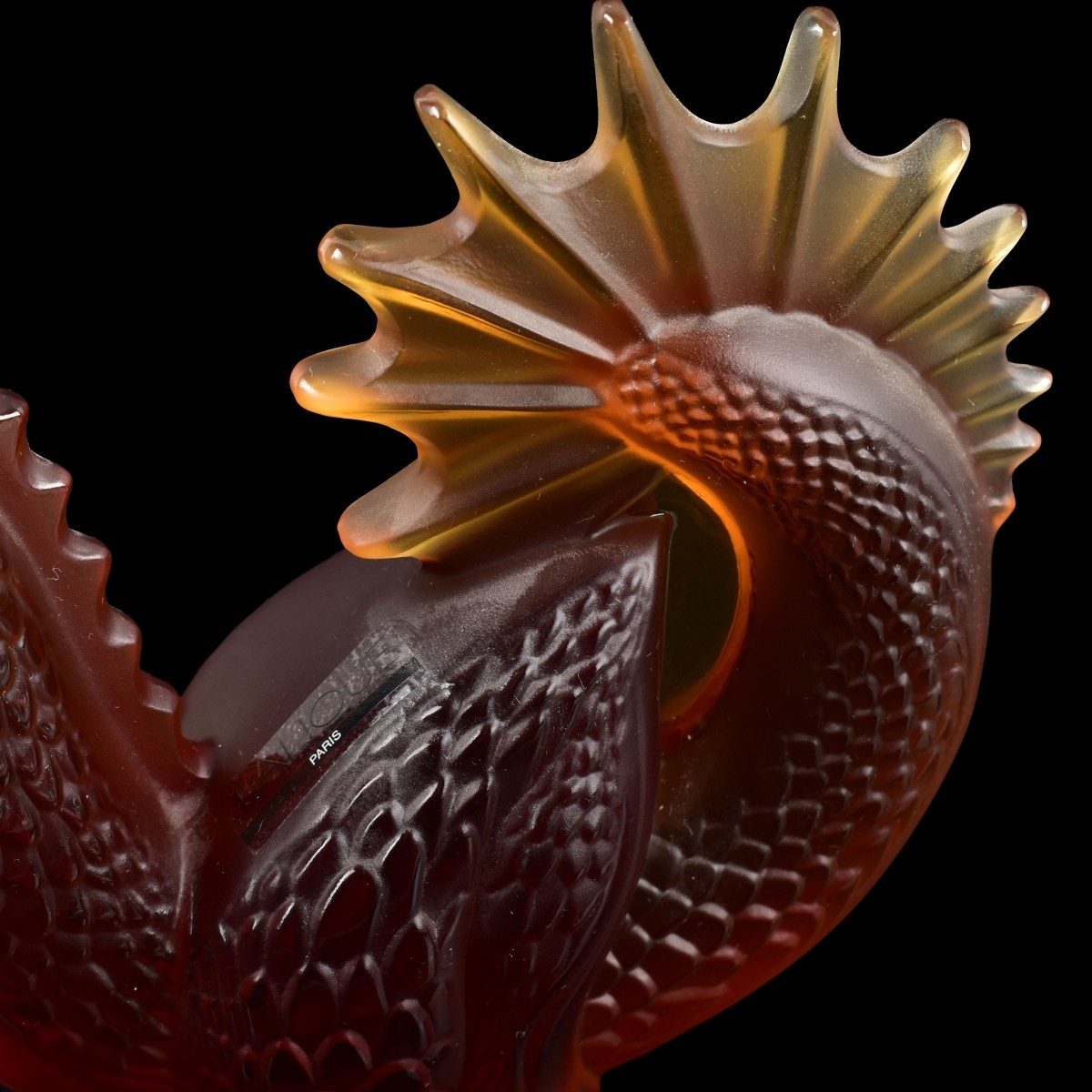 Lalique France Crystal Dragon