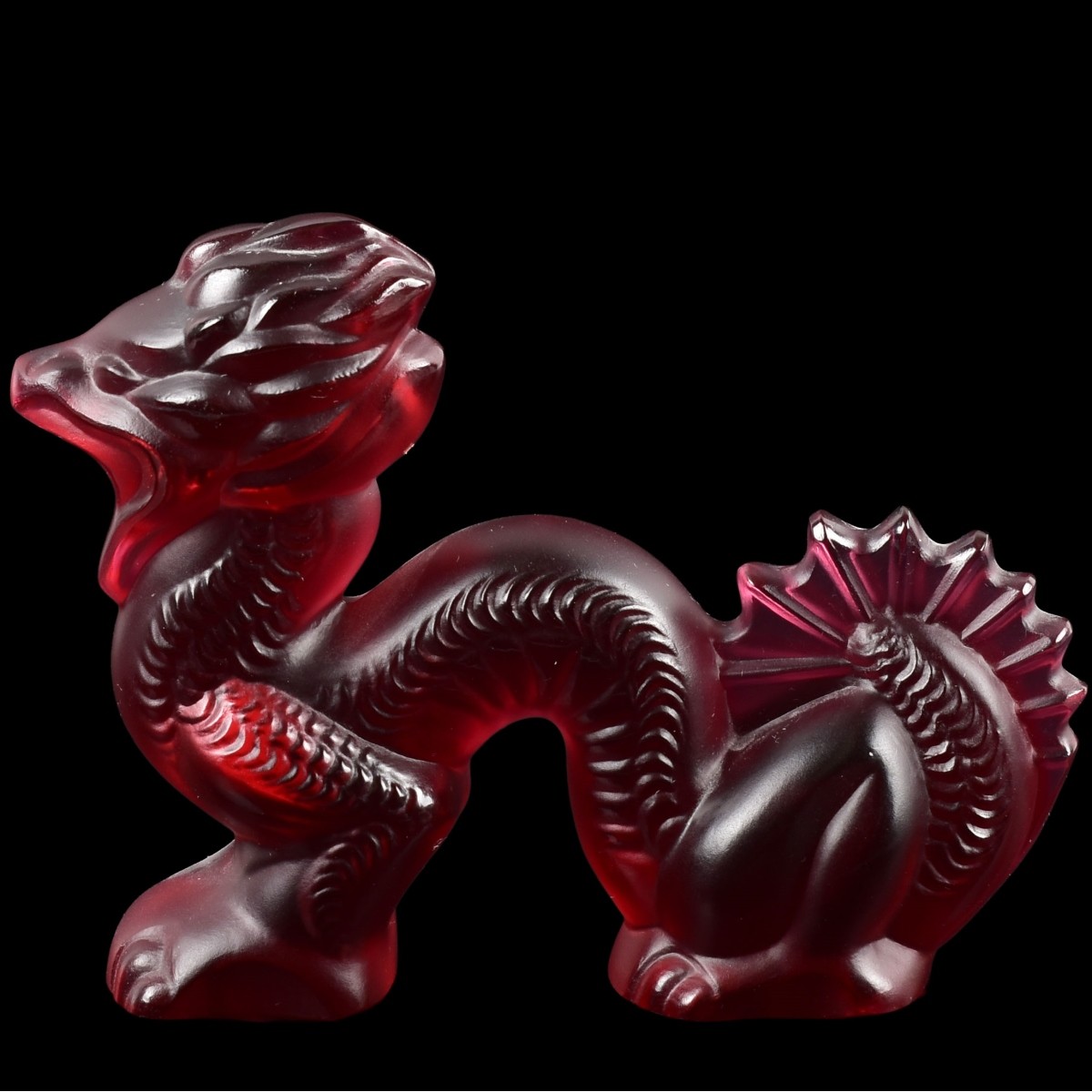 Lalique France Crystal Dragon