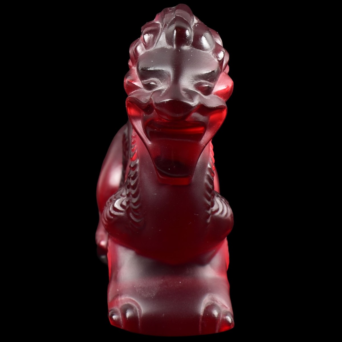 Lalique France Crystal Dragon