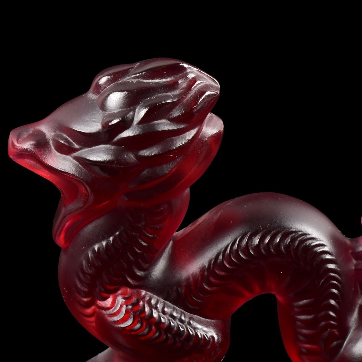 Lalique France Crystal Dragon