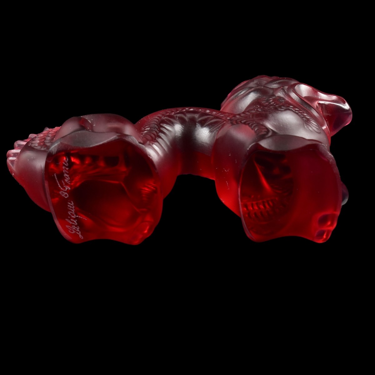 Lalique France Crystal Dragon