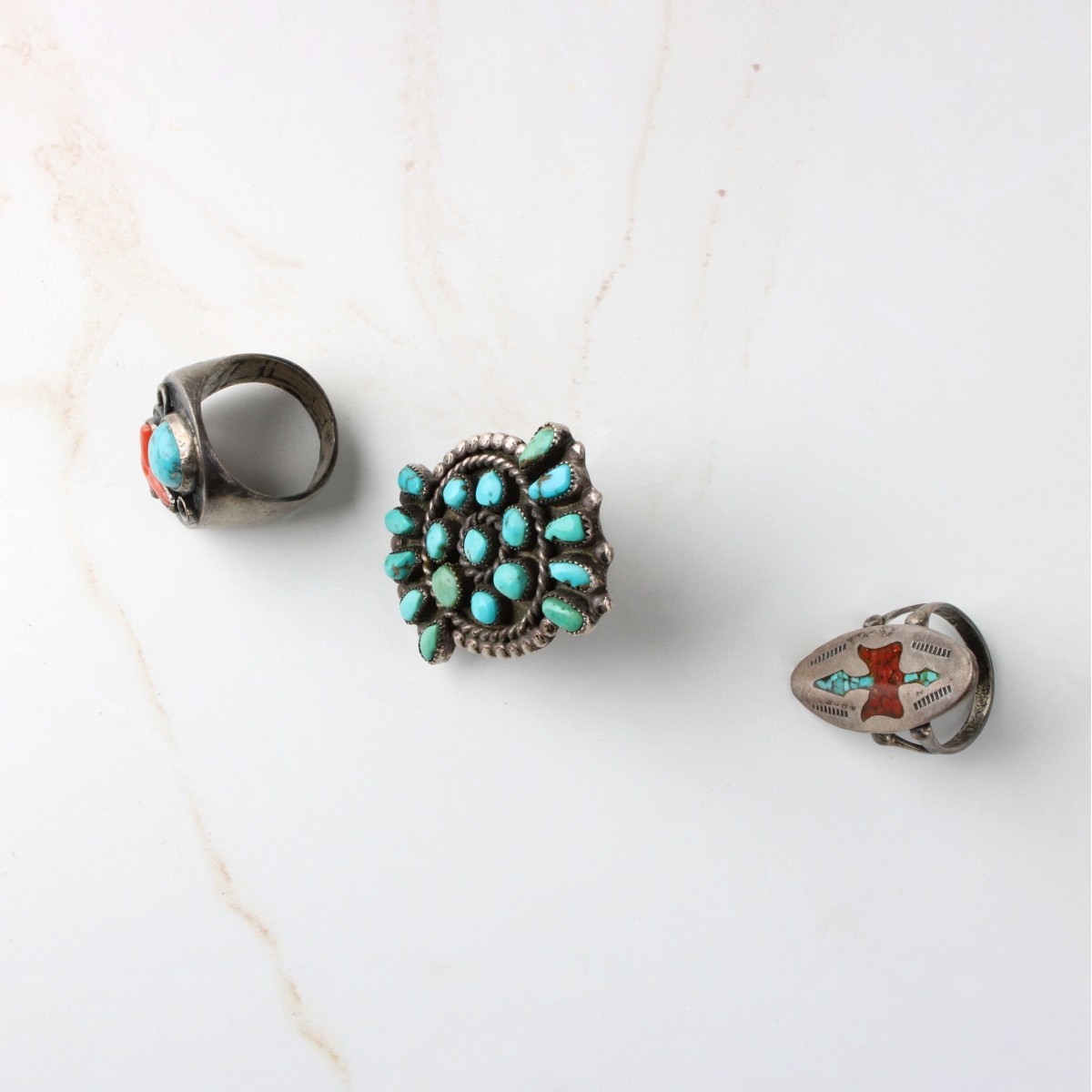 Native American Silver Rings