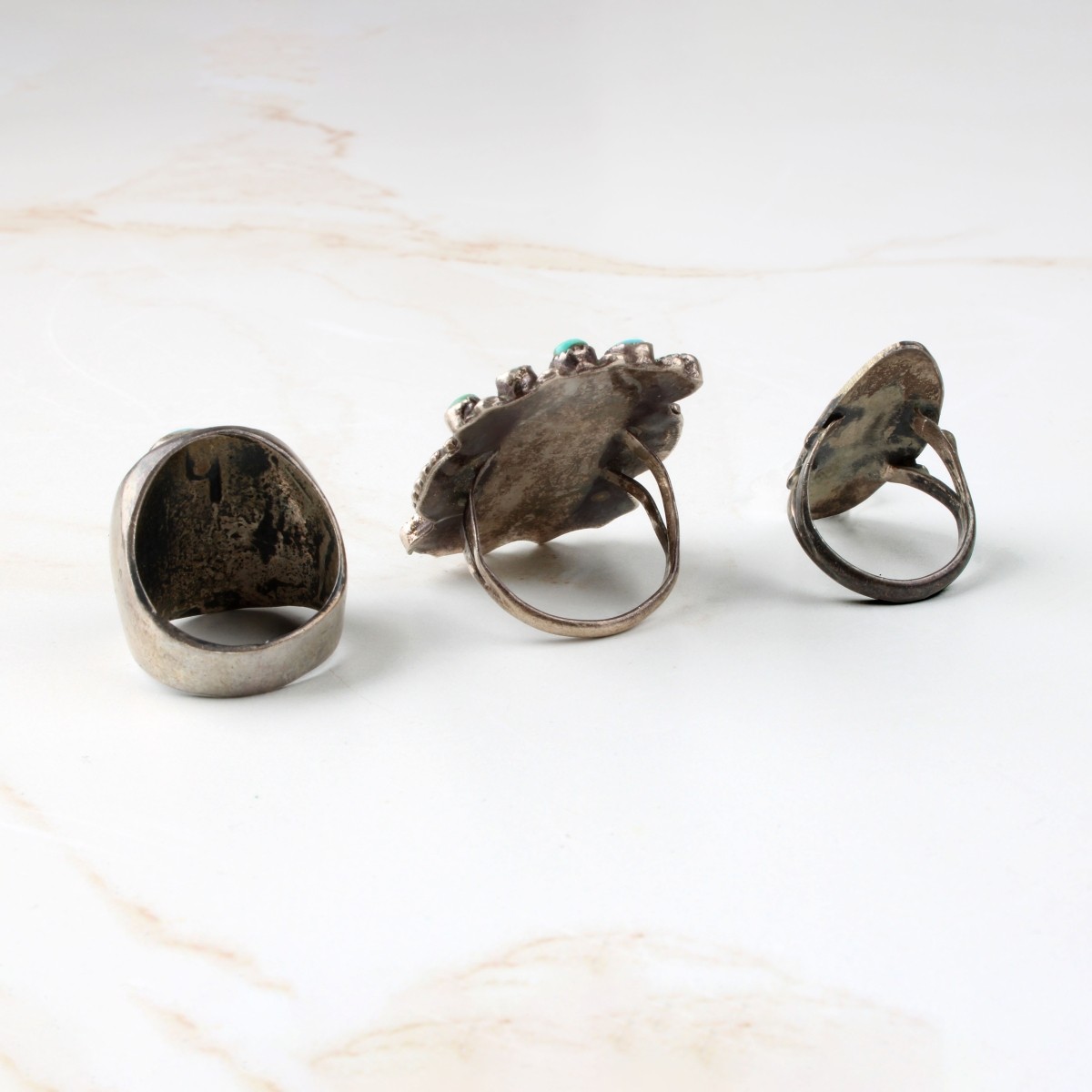 Native American Silver Rings