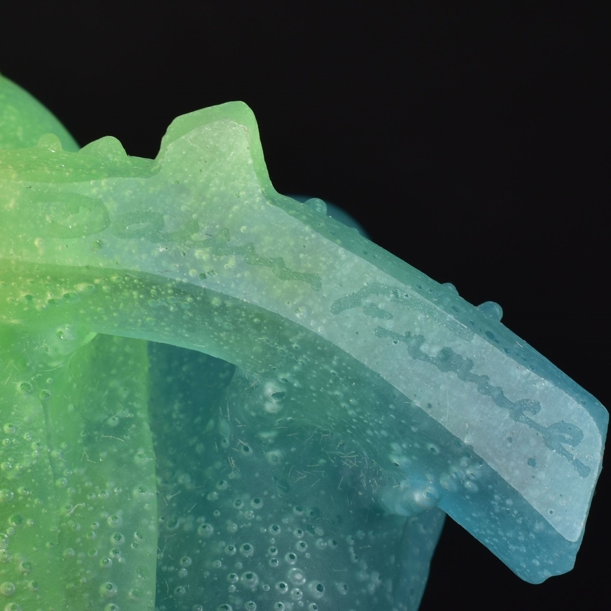 Daum France Pate-de-Verre Love Birds