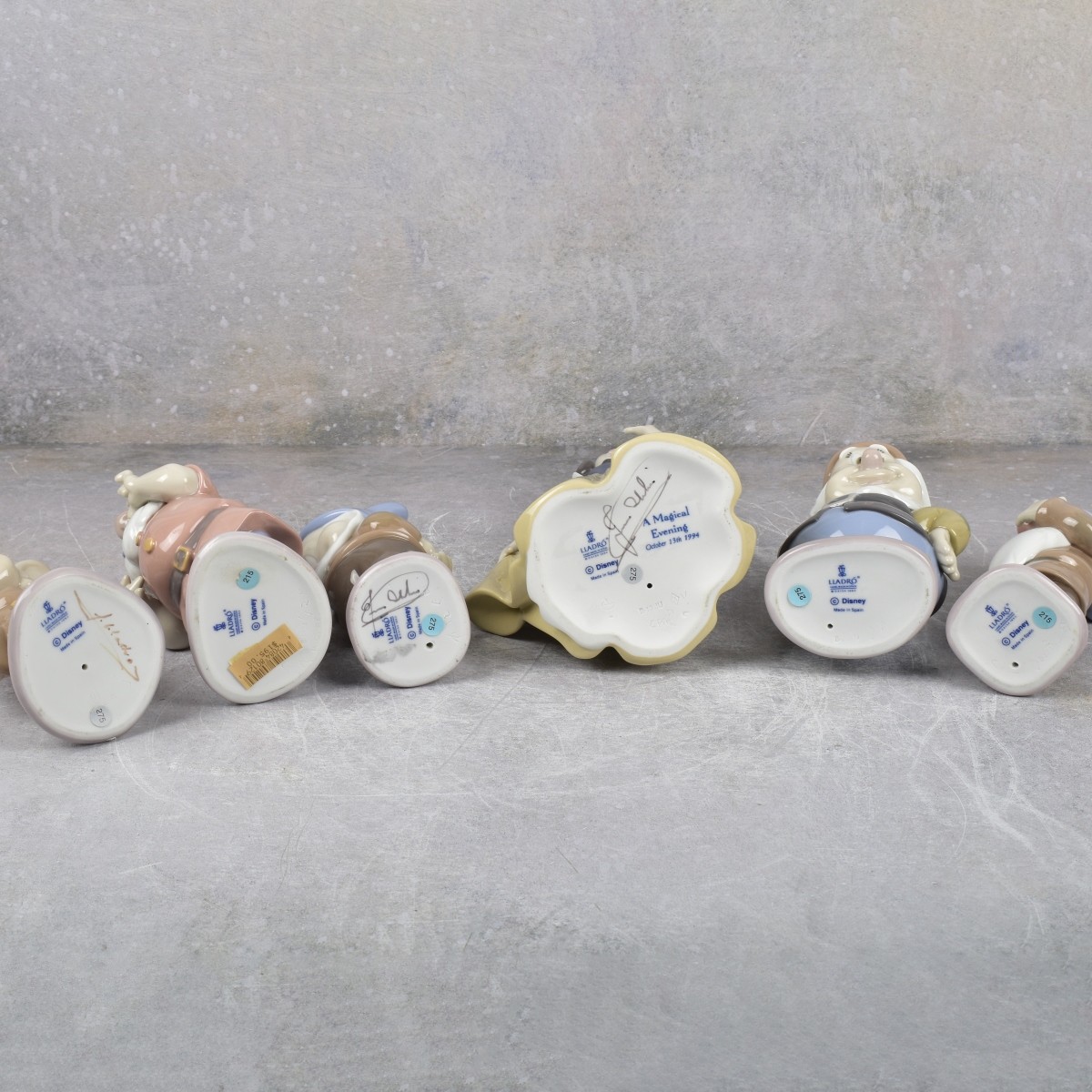 Lladro Spain Snow White and Dwarfs