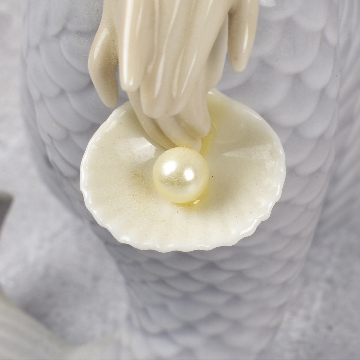 Lladro Spain Mermaid Porcelain Figurine