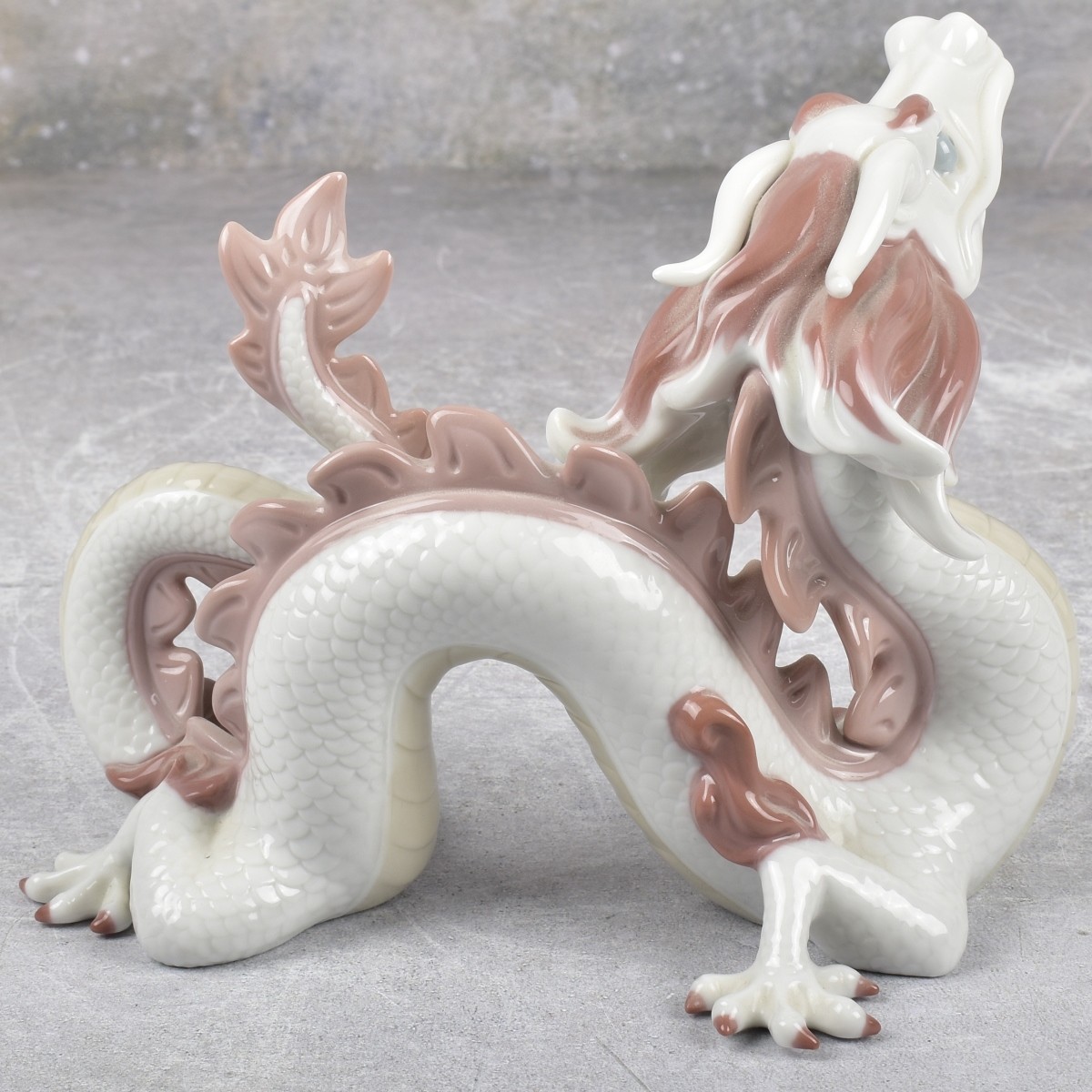 Lladro Spain Dragon Porcelain Figurine